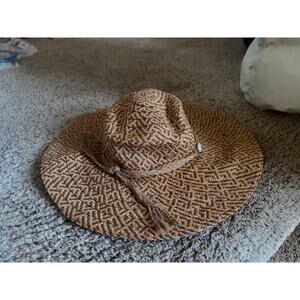 Handmade SCALA wide brim sun hat adult one size